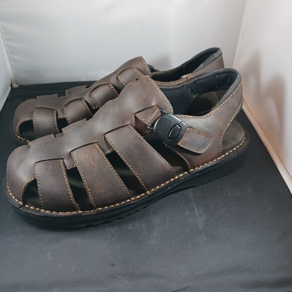 ROCKPORT Fisherman Leather Men's Sandals size 11M - Picture 3 of 9